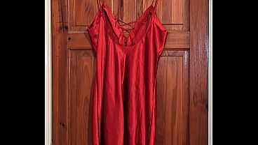 Silk and satin nightwear sets made up in a gallery so will play a few seconds i love these 