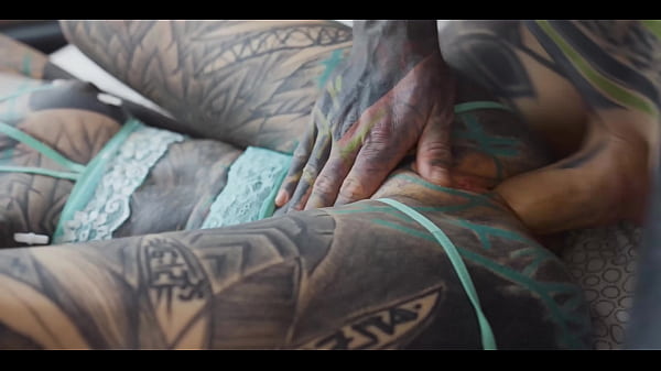 Tattooed teen balls deep fucking 