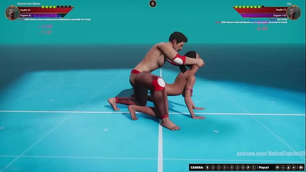 Master baiter vs gia nf3d mixed sexual combat maledom 