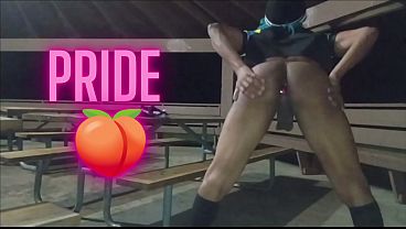 Bubble Booty Femboy Twerking And Cumming During Pride Month