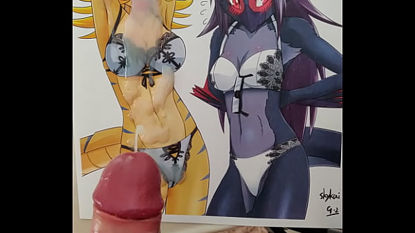 Tigrex_and Nargacuga Monster Hunter furry tribute double