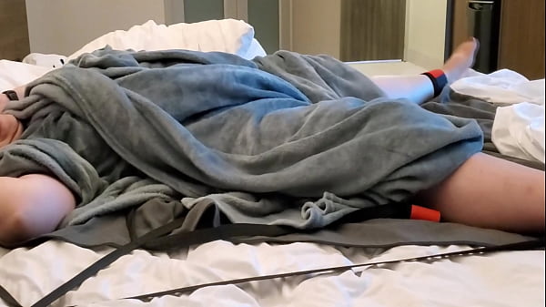 Nonton Bed Spiderweb Bondage - Submissive Handcuffed & Pussy Whipped W/ Vibrator thumbnail