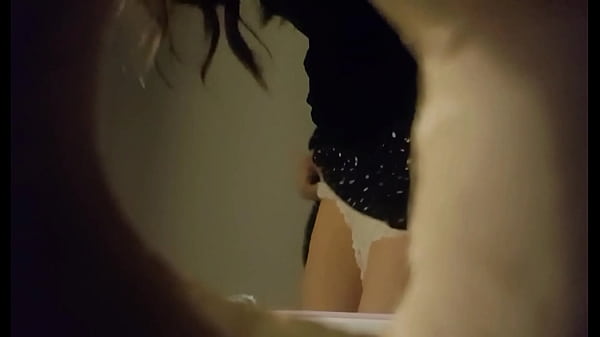 Play MP4 - Hidden cam captured sexy white panties babe peeing through a wall hole