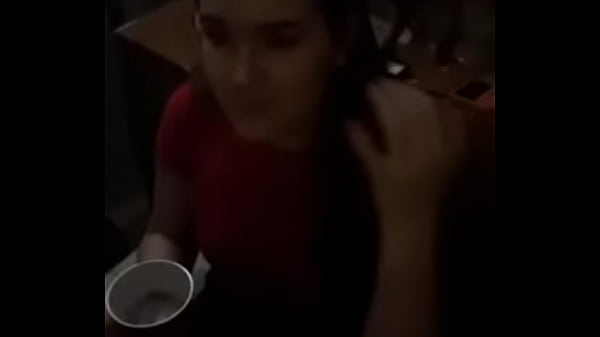 Nonton Nasty Girl Drinks Spit thumbnail