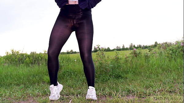 398 perfect ass in pantyhose outdoors 4k