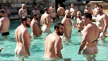AI MEN DUDES IN POOL 