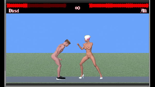 Naughty fighting game 