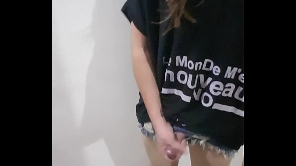 Chinese crossdressing Masturbation 