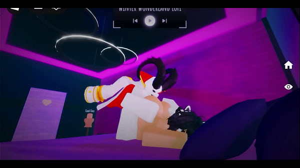 Bitch is horny for big white cock in roblox