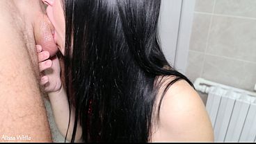 I had to apologize to him and i takes the cock deep