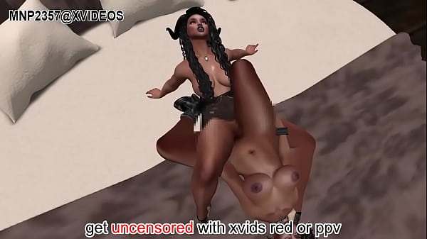 3d girls in latex outfits having girl on girl fun censored