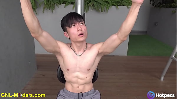 Fitness Athlete is muscle worshipped and adored with focus on_nipple play