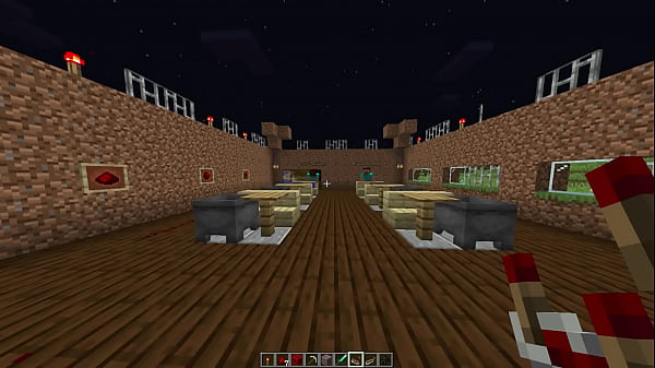 El profesor y su ense&ntilde;ansa sobre la redstone