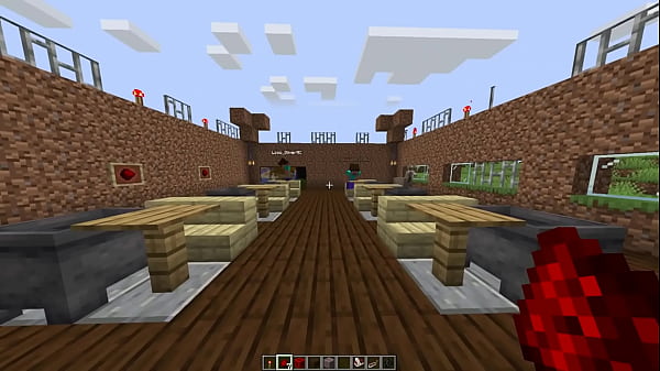 El profesor y su ense&ntilde;ansa sobre la redstone