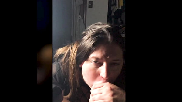 Thick Brunette Loves Sucking Black Cock thumbnail