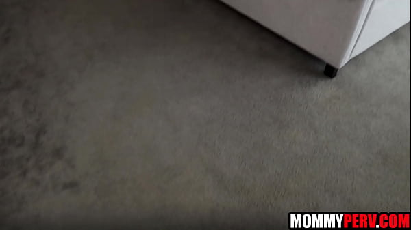 Step mommy caught him jerk off 