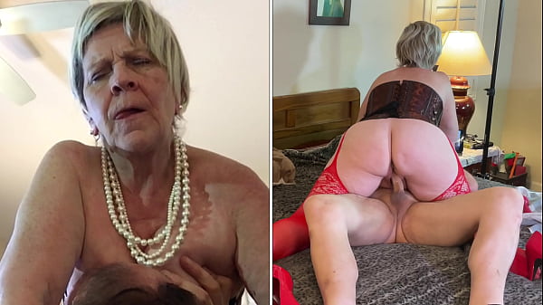 Mature Old Slut Gets Fucked 3 Ways Until Her Pussy Drips Cum thumbnail