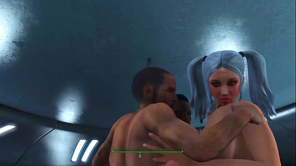 Three guys fuck a girl 