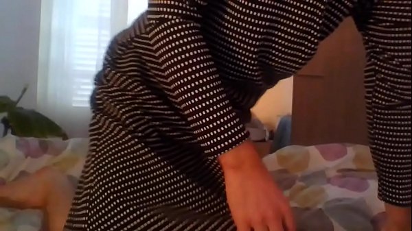 Crossdresser secretary in asexy tight dress