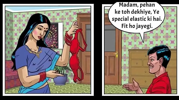SavitaBhabhi_and the_Bra Saleman