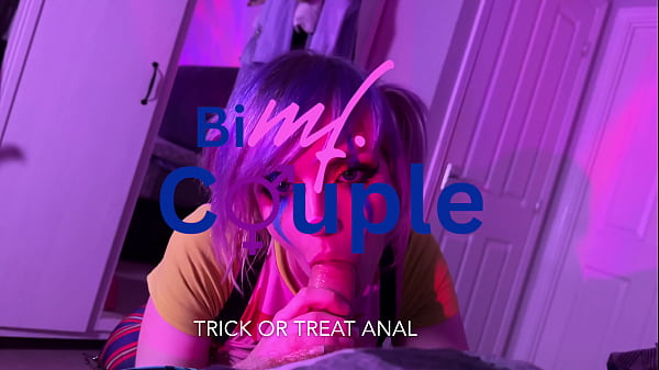 Trick or Treat Clown Takes It In Her ASS