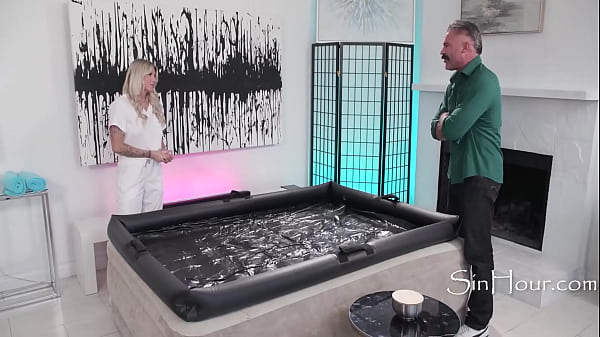 In law tricks me and then seduces me mid massage to fuck him charles dera taylor wild