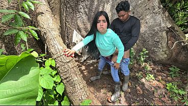 I had sex with my co worker in the woods
