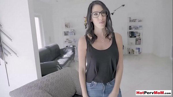 MILF stepmotherand her stepson helping out each other