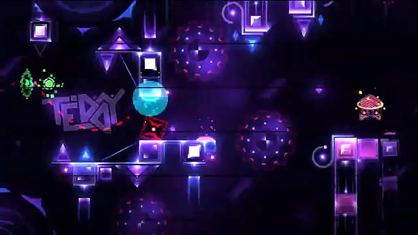 Jugando_GeometryDash nana 100 level