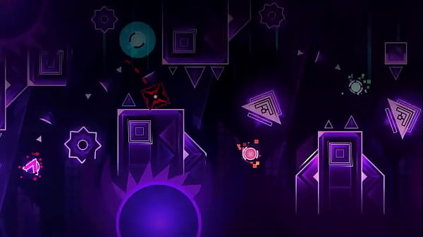 Jugando Geometry Dash &quot_nana&quot_ 100% level