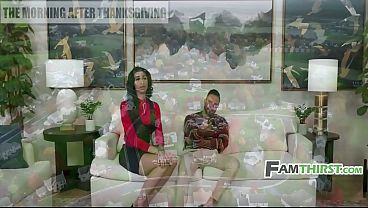 Nonton Tiny Cowgirl Rides Her Large Githy Fam thumbnail