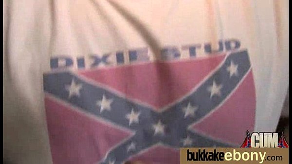 Ebony chick fucked hard in group_sex action 16