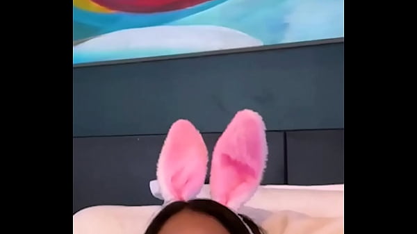 Pink latina bunnyfucks herself with a carrot IvyFlores