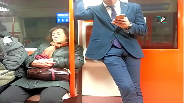 Bulge Suit on the Metro
