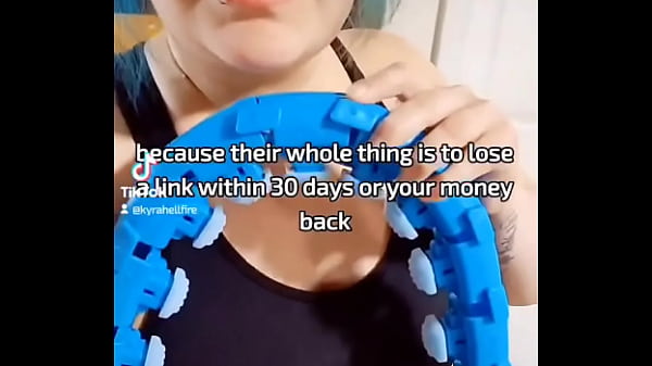 Y'all know I've been working for a long time to try to lose belly fat Hopefully the infinity hoop works! 