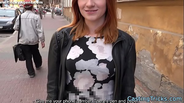 Redhead newbie banged at_fake casting