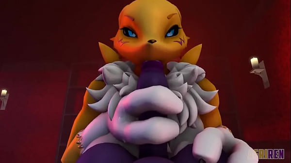Renamon fucks hard small demon 