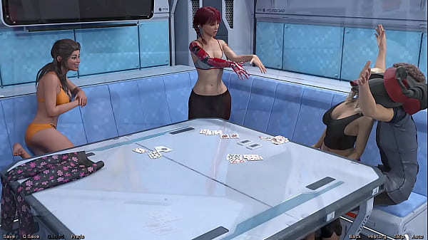 Stranded in space #35 strip poker