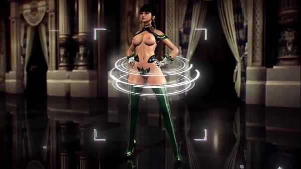 Beautiful buxom eve demonstrates a unique new appearance for loyal fans 