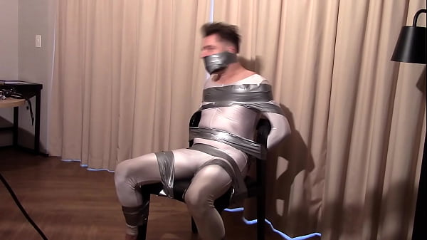 Ronny In Bondage Behind The Scenes #bts 1 Lycra Ballgagged Tapegagged Noseplay Ballgag Spandex From Bondageman thumbnail