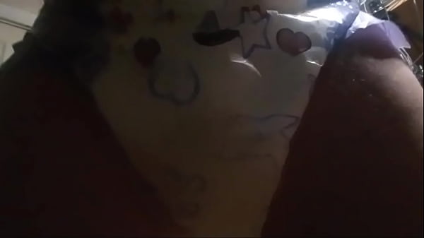 Baby puppy wetting their padding 