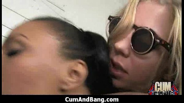 Nice ebony fucked by several white guys in allholes 14