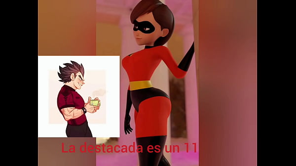 Drag&oacute;n ball y los incre&iacute;bles
