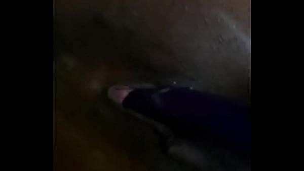 Sexy ebony pussy play