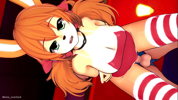 Disfrazada_esta caliente usando su_traje debaño