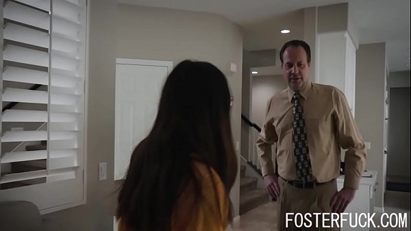 Foster stepparents screw teen stepdaughter