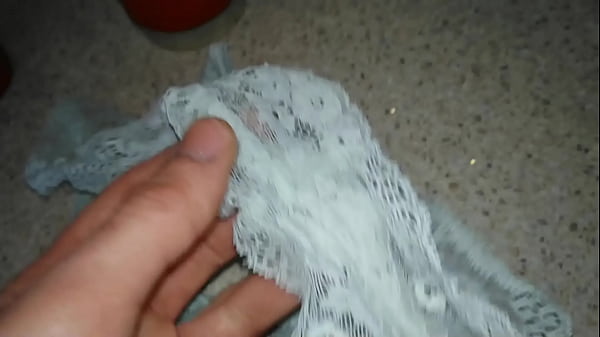 Tasting my girlfriend s dirty lace panties