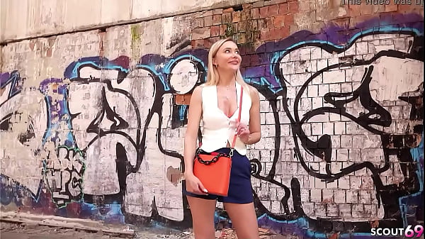 GERMAN SCOUT - TALL WOMAN VERENA MAXIMA SEDUCE TO_OUTDOOR FUCK AT MODEL JOB