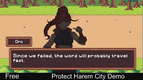 Play MP4 - Protect Harem City Demo