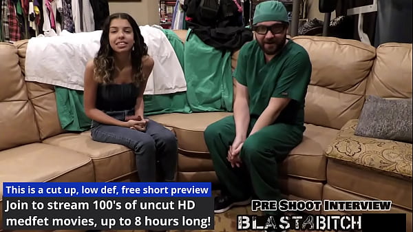 Aria nicole pussy gets blasted after gloved handjob 